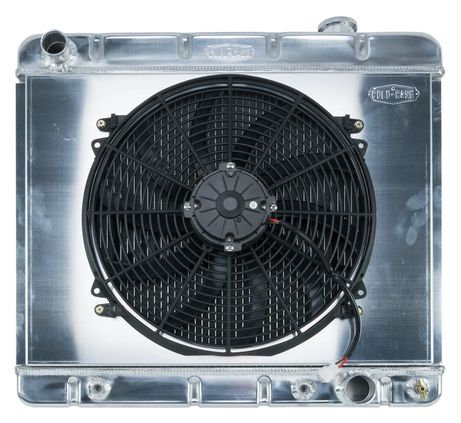 63-66 Chevy_GMC Pickup Truck Aluminum Radiator And 16 Inch Fan Kit